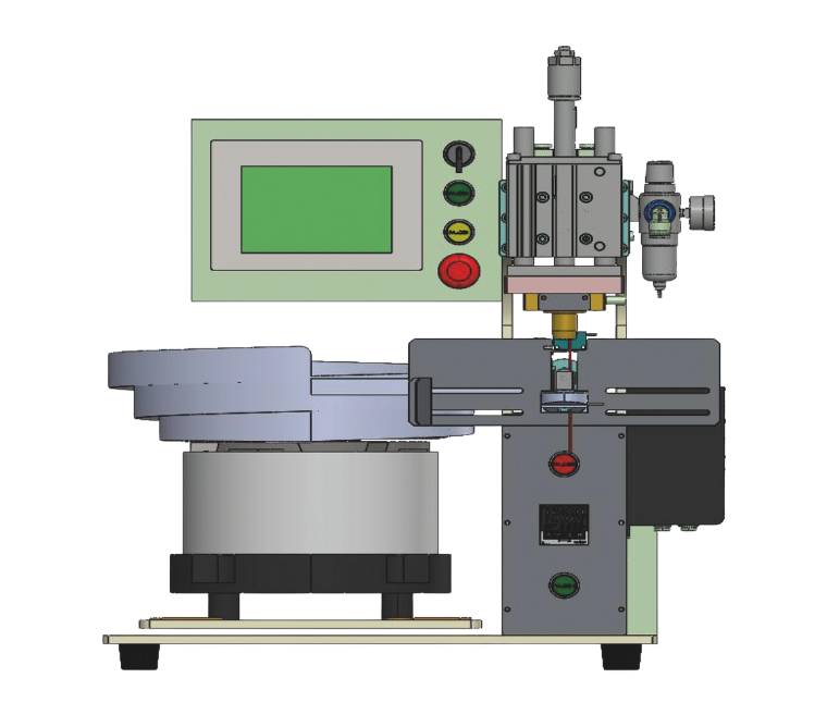 "Aplicadora semiautomática para válvulas desgasificadoras – BITAZD200