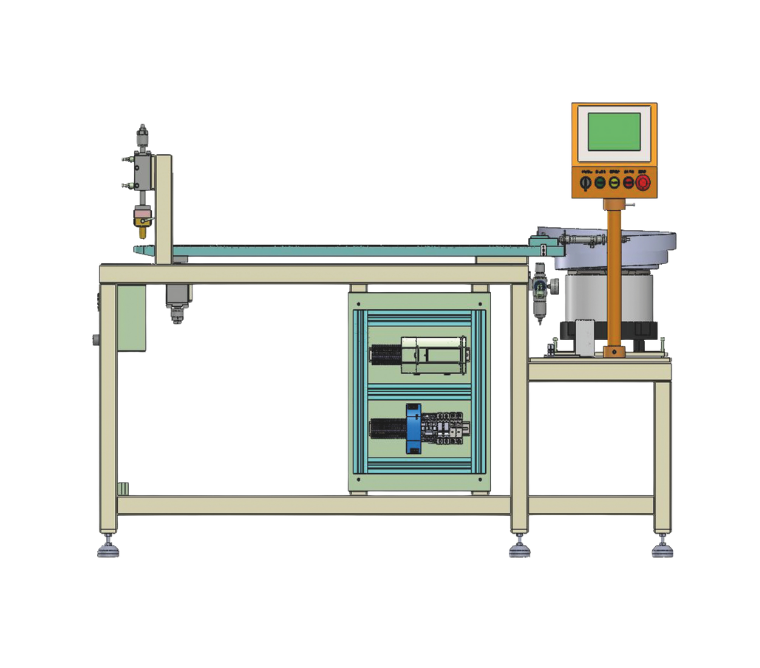 Aplicadora semiautomática para envases grandes con válvula desgasificadora – SITADYF1000